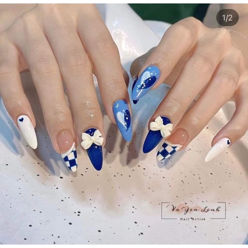 NailBox Thiết Kế , Móng Úp Nơ