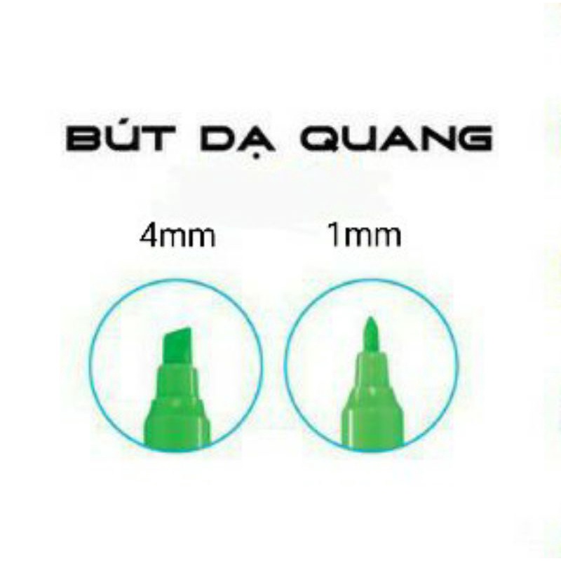 Bút dạ quang 2 đầu SJ04