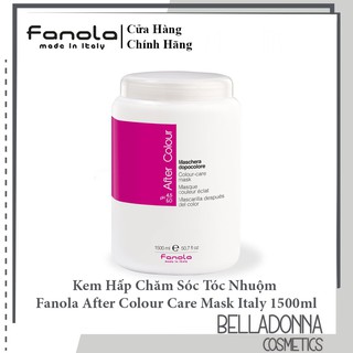 [CHÍNH HÃNG] Kem Hấp Chăm Sóc Tóc Nhuộm Fanola After Colour Care Mask Italy 1500ml