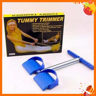 Dụng cụ Tập lò xo dây kéo Tummy tập lưng, bụng_ Giảm mỡ bụng, đùi, hông