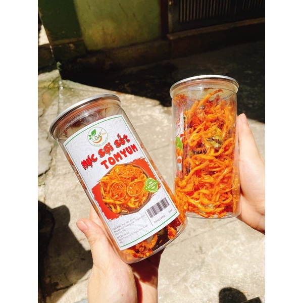 Mực sốt Tomyum ăn vặt 300Gram FreeShip | BigBuy360 - bigbuy360.vn