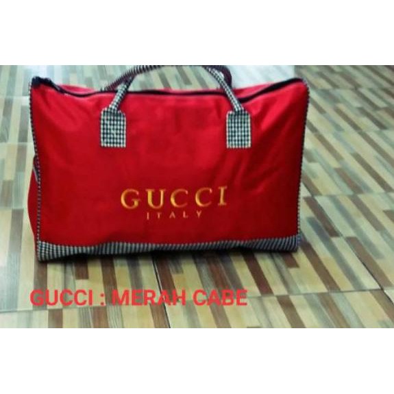 Gucci Túi Xách Du Lịch Cỡ Lớn Thời Trang Cho Nam Nữ