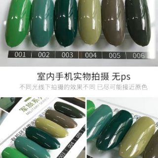 Set sơn kaniu 6 màu
