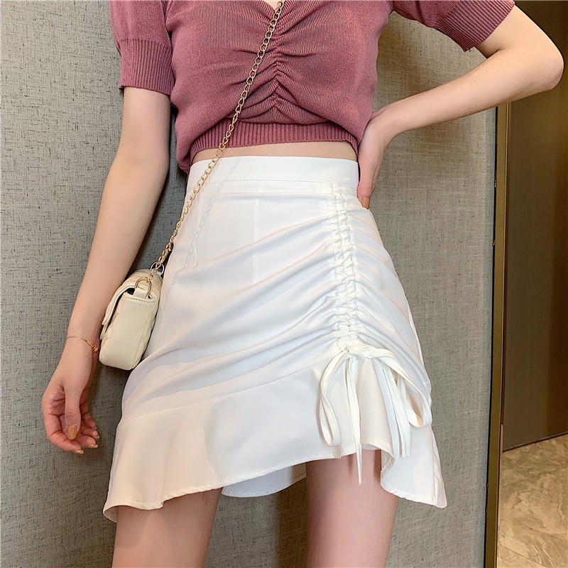 Chân Váy Chữ A , Chân Váy Ngắn Chất Nhung Tăm Dễ Phối Đồ, Thời Trang Thu Đông Trẻ Trung Năng Động. | BigBuy360 - bigbuy360.vn