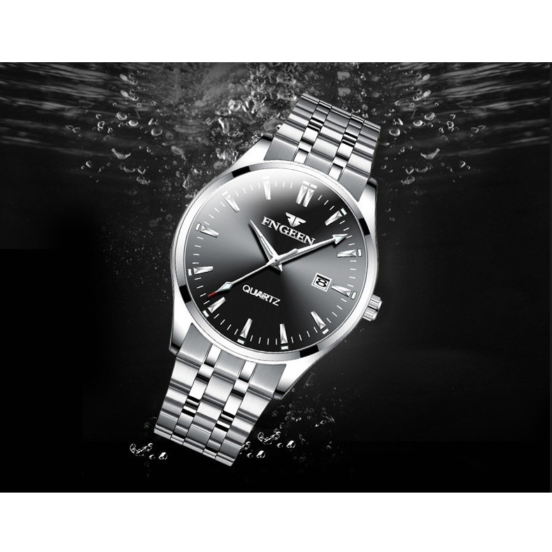 (CHUẨN MEN) Đồng Hồ Nam FNGEEN Doanh Nhân 2018 Dây Thép Không Gỉ Cao Cấp | BigBuy360 - bigbuy360.vn