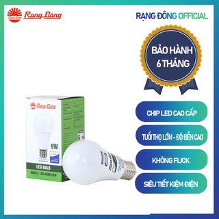 Bóng LED Bulb A60N1/9W E27