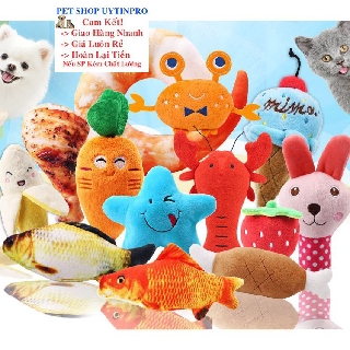 GẤU BÔNG CHO THÚ CƯNG CHÓ MÈO chất liệu lông mềm mượt