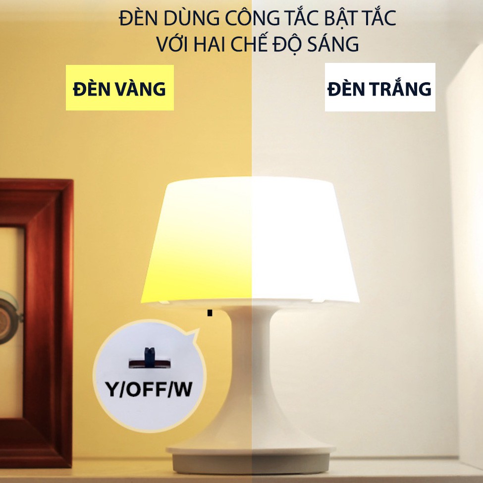 THIẾT KẾ MỚI 2021- Đèn Ngủ MiniSun Lamp Bóng Đèn LED 2 Chế Độ Sáng - Đèn Ngủ Để Bàn Phong Cách Hàn Quốc