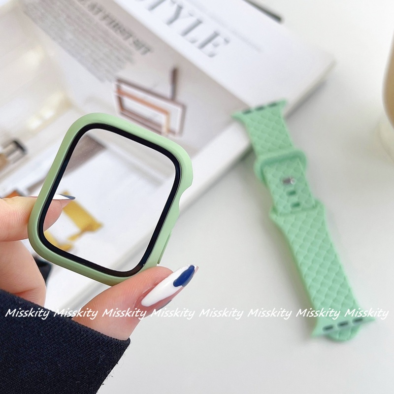 1 Ốp Bảo Vệ Bằng Silicone Cho IWatch 7 6 5 4 3 2 1 SE 41mm 45mm 44mm 40mm