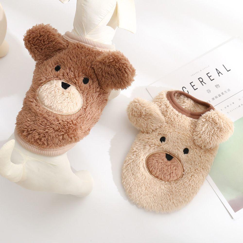 Áo Khoác Giữ Ấm Hình Thú Dễ Thương Cho Thú Cưng