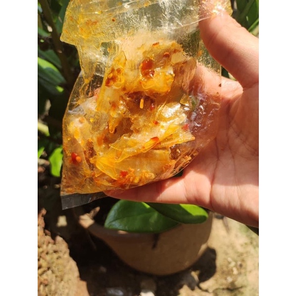 Xâu 10 bịch bánh tráng sate vò