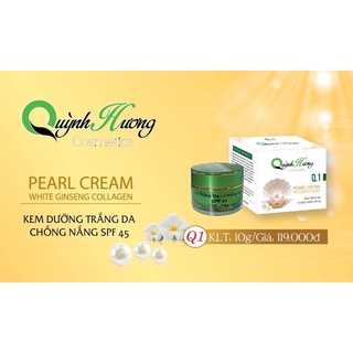 Kem quỳnh hương trắng da chống nắng