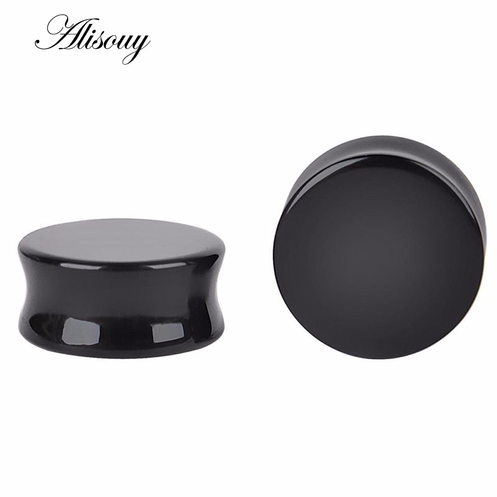 Alisouy Set 2 Khuyên Tai Cao Cấp Bằng Đá Tự Nhiên 1 Cặp