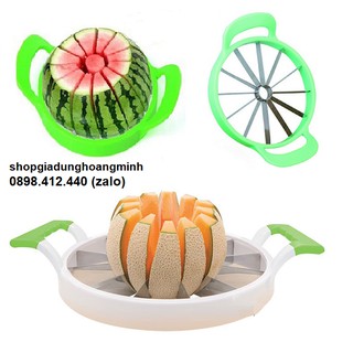 dao cắt dưa hấu - dụng cụ cắt dưa hấu 12 miếng