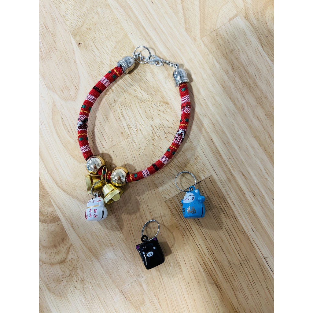 COMBO Chuông + Vòng Cổ Thổ Cẩm