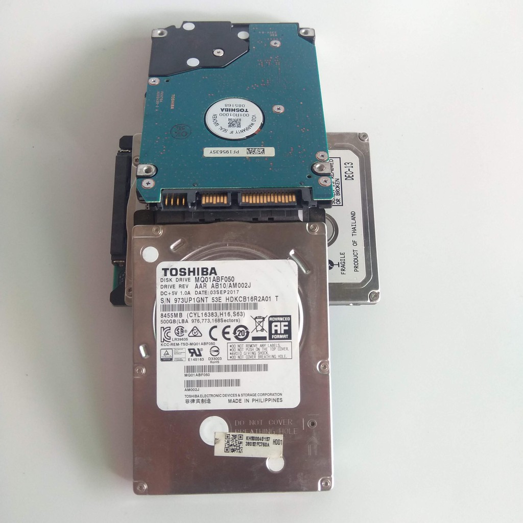 Ổ CỨNG HDD DUNG LƯỢNG 250GB / 320GB / 500GB CHO LAPTOP DELL / ASUS (Bảo hành 24 tháng)