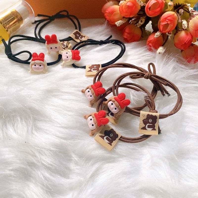 Dây buộc tóc bé gái