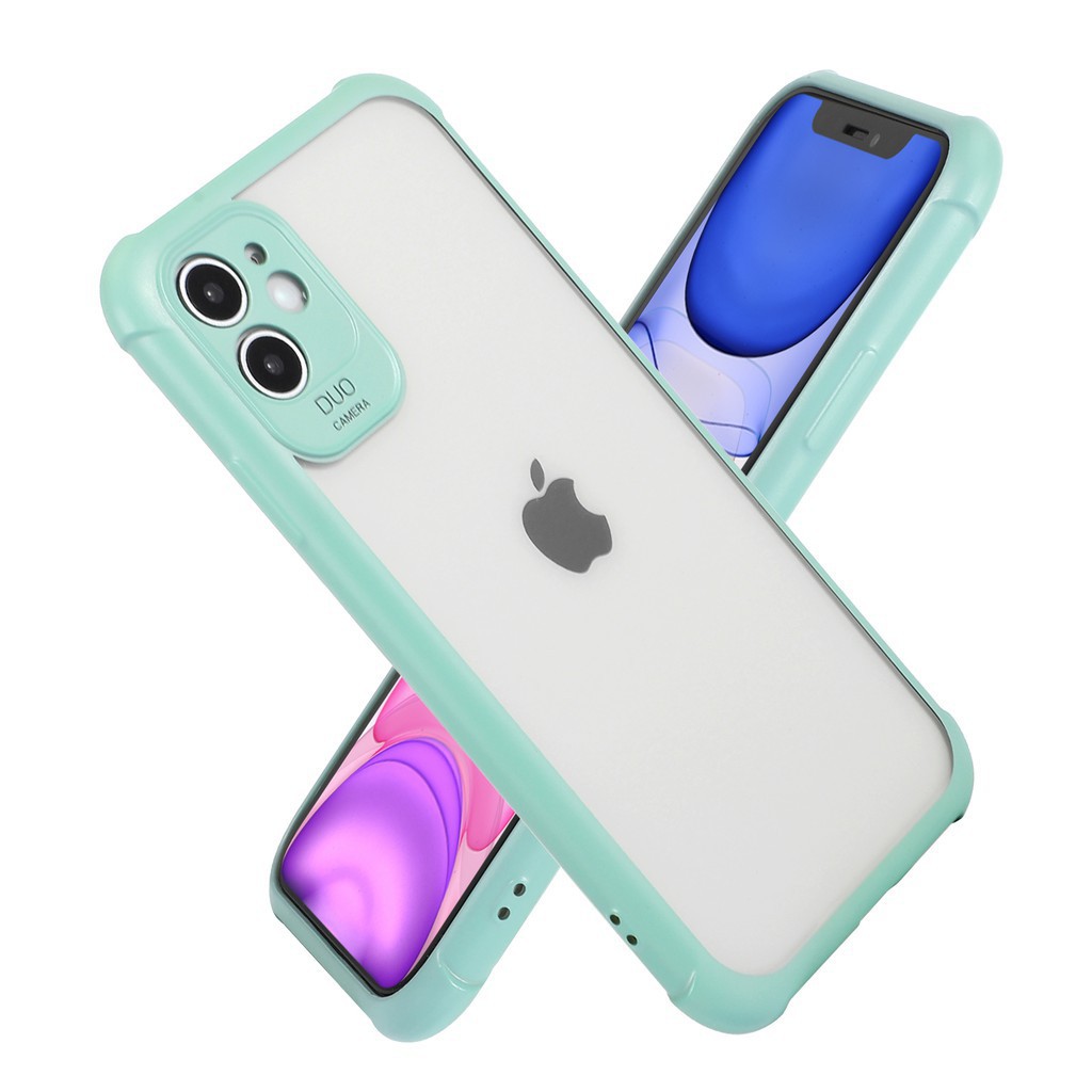 Luxury Phone Casing iPhone 11 12 Pro Max 12 Mini Anti-fall Case Soft Silicagel Fashion Shockproof Candy Colors Case