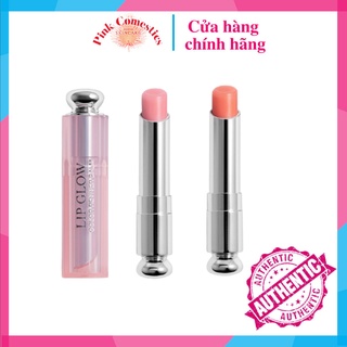 Son Dưỡng Dior Addict Lip Glow Fullsize Glow 001 Pink 004 Son Dior Mini