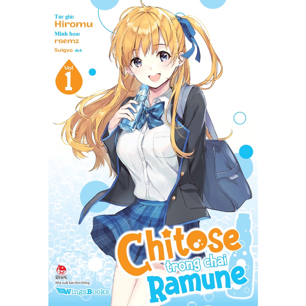 Sách Chitose Trong Chai Ramune - Tập 1 - Bản Giới Hạn - Seal Tặng Bìa Áo Limited + 02 Postcard