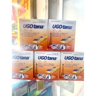 Hộp 102 Miếng UGo TANA Dùng Để Dán Vết Thương
