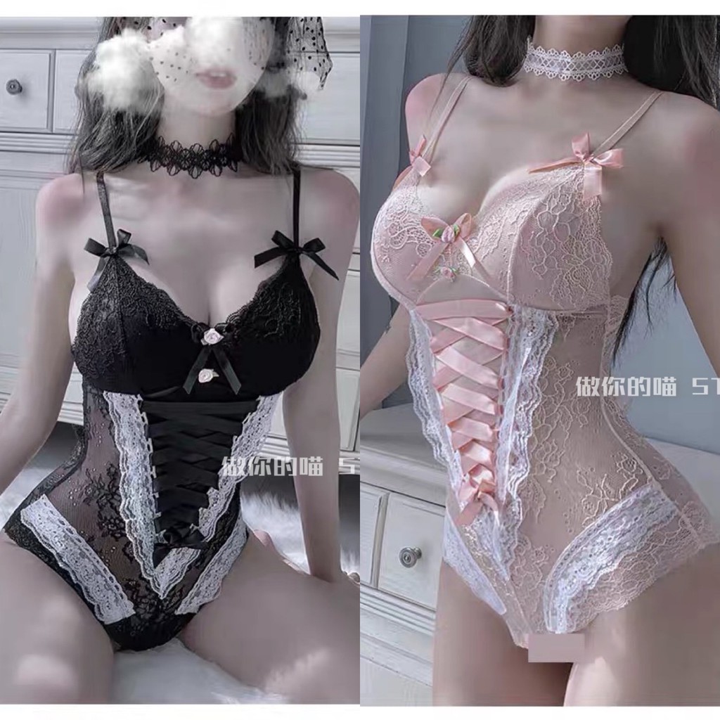 Jumsuit sexy họa tiết trắng quyến rũ mina