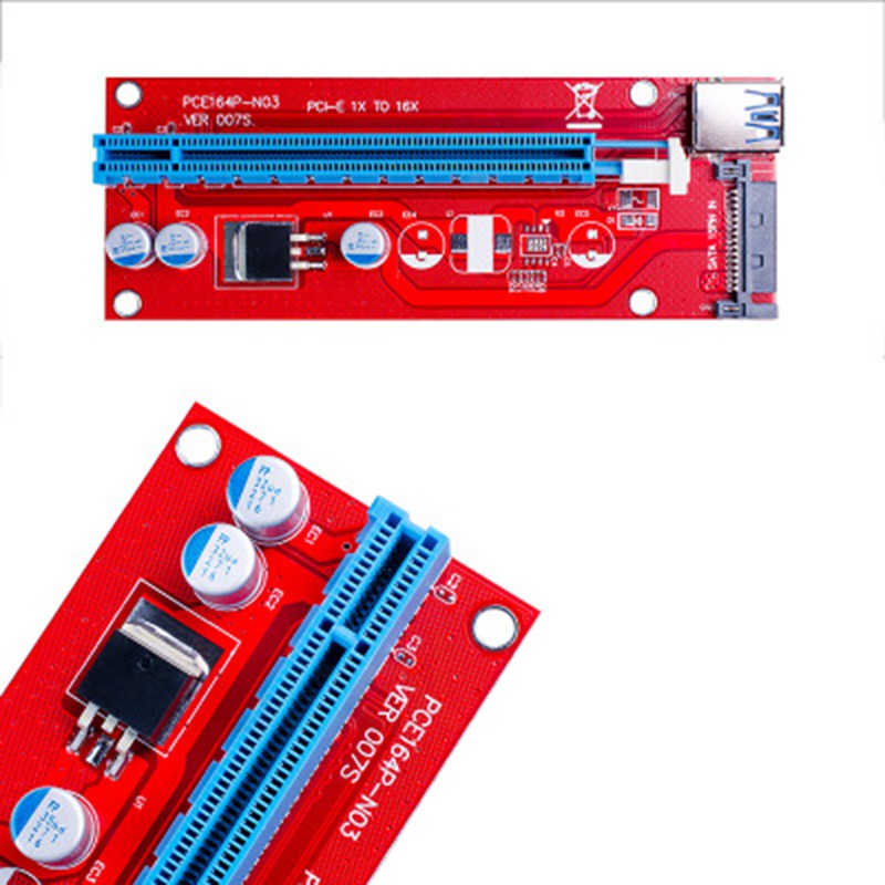 Card Mở Rộng Ver007S Pci E 1x Sang 16x Usb3.0 | BigBuy360 - bigbuy360.vn