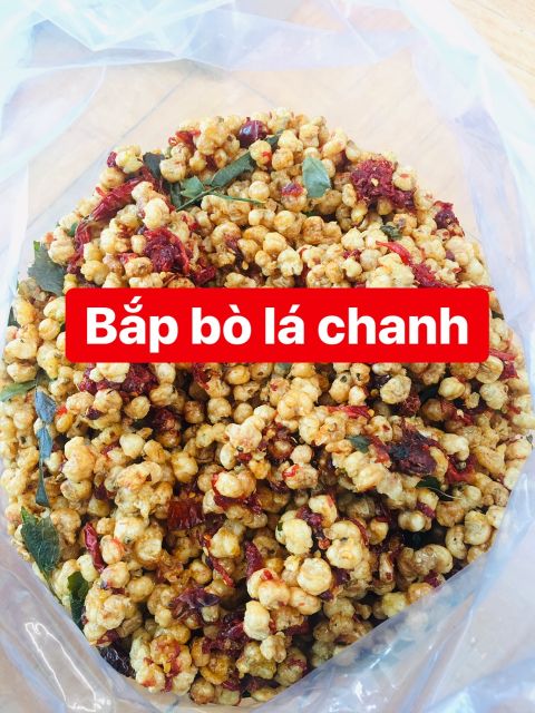 Hình Thật Giá Sỉ 5 Kg Bắp Nếp Sấy Khô Bò Lá Chanh - Đảm Bảo vệ Sinh An Toàn Tuyệt Đối