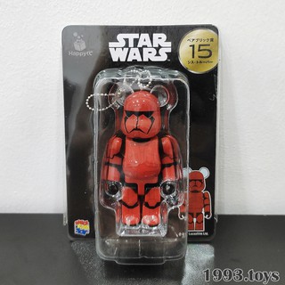 [New] Móc khóa mô hình BE@RBRICK chính hãng Medicom Toys - Bearbrick 100% Star Wars - No.15 Sith Trooper
