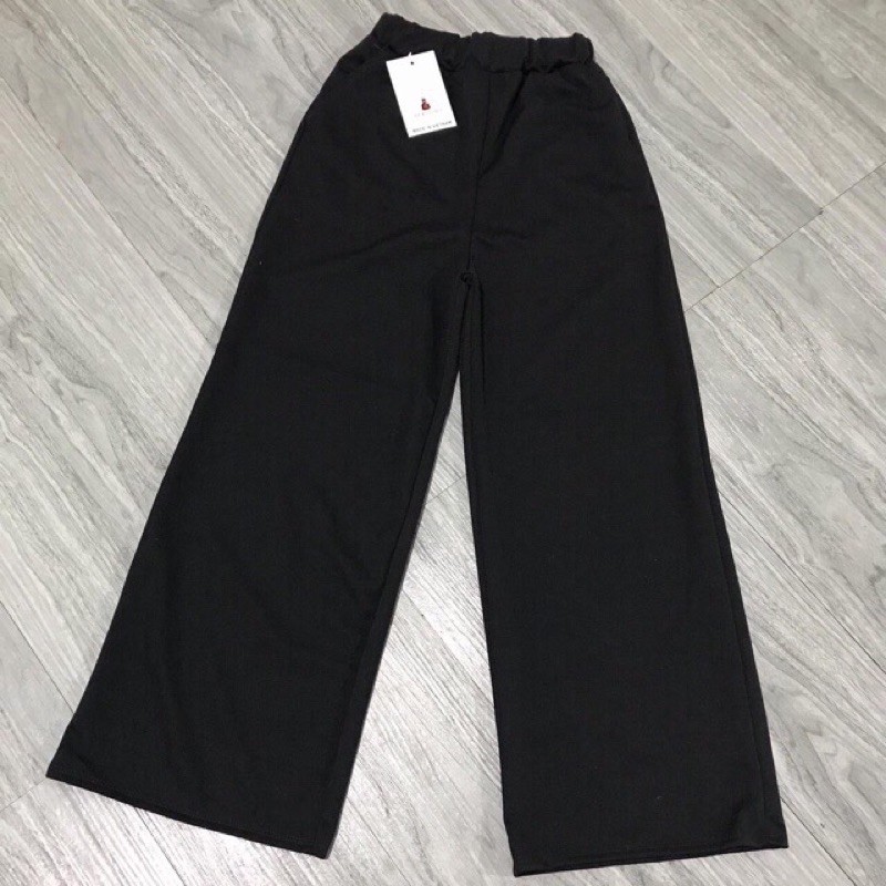 [ Siêu Rẻ] quần ống rộng cạp cao