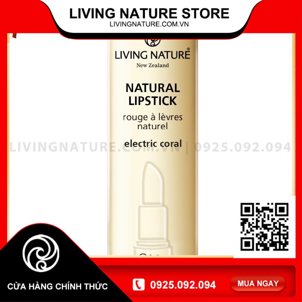 [Official Store] Son môi organic Living Nature Electric Coral 15 – màu cam san hô