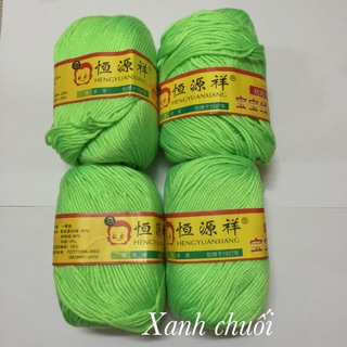 Set 4 cuộn len baby 50gr/cuộn
