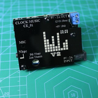 Mạch Đồng Hồ Matrix Clock Music