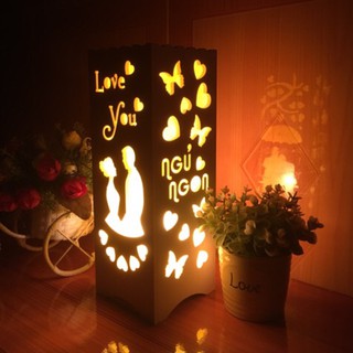 Đèn ngủ handmade, quà tặng bạn trai, bạn gái ý nghĩa