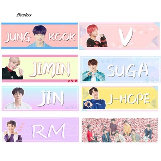 Banner cổ vũ BTS mẫu mới