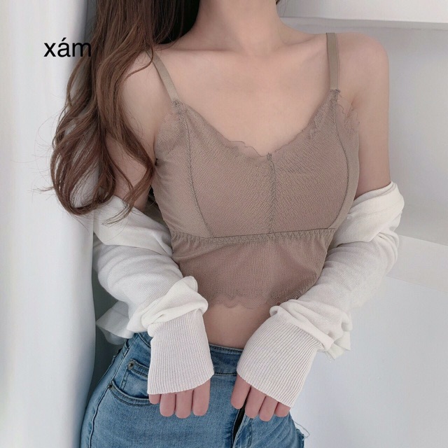 Áo Bra Công Chúa Cao Cấp Dáng Lửng 1808 | BigBuy360 - bigbuy360.vn