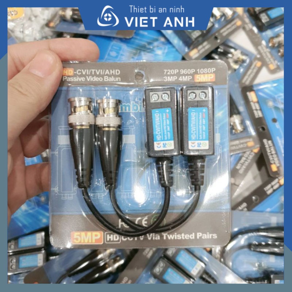 Video balun 5Mp vặn ốc