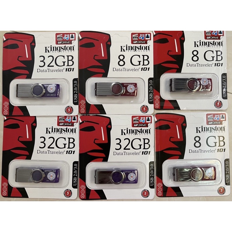 USB KINGSTON DT101 G2 4GB/8GB/16GB/32GB 2.0 BH 12 tháng