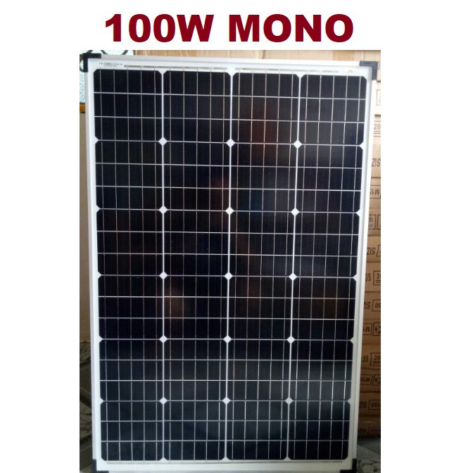 [Mã LIFEXANH03 giảm 10% đơn 500K] Pin năng lượng mặt trời Mono 100W hiệu suất cao