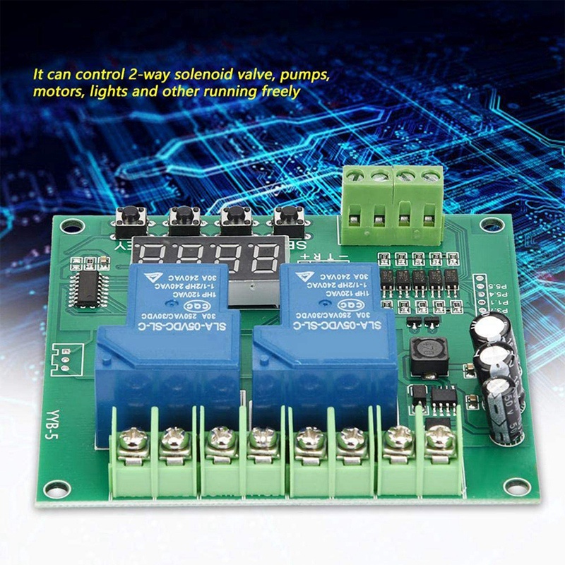 Rơ Le Điều Khiển Đảo Chiều YYB-5 12V 24V