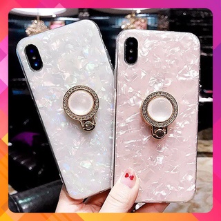 Ốp Vân Đá Silicon Kèm Iring Đá Sang Chảnh Iphone 6,6s 6,6s plus 7,7plus 8,8plus X