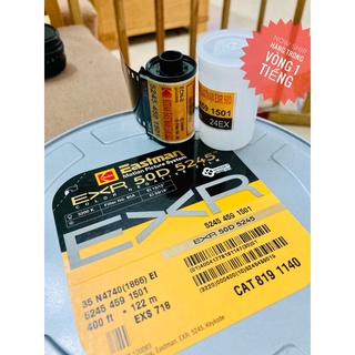 Phim outdate hết hạn Kodak EASTMAN EXR 50D 24 tấm ISO 12 film 35mm