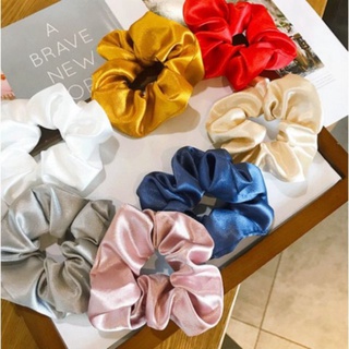 Dây buộc tóc scrunchie hàn quốc phụ kiện tóc cho bé chất vải lụa