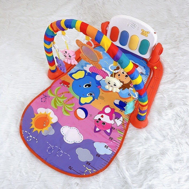 Thảm nằm chơi nhạc, đàn baby piano cho bé