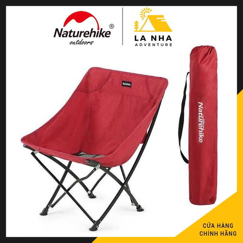Ghế xếp dã ngoại gấp gọn Naturehike - NH18X004-Y- Là Nhà - ngồi chắc chắn và thoải mái, tiện đi du lịch