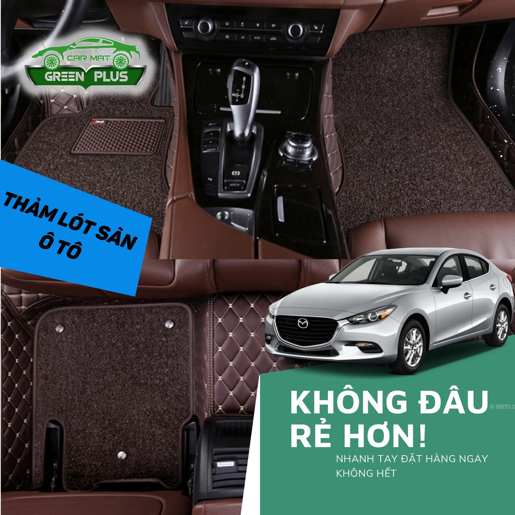 Thảm lót sàn ô tô 6D Cao Cấp Mazda 3 2013-2019