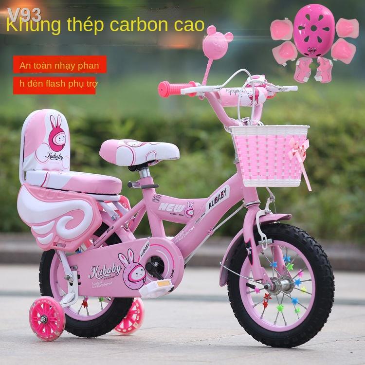 HTINGXe đạp trẻ em mới bé gái 2-3-4-6-7-8 tuổi