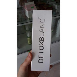 Mặt nạ thải độc trắng da detox blanc