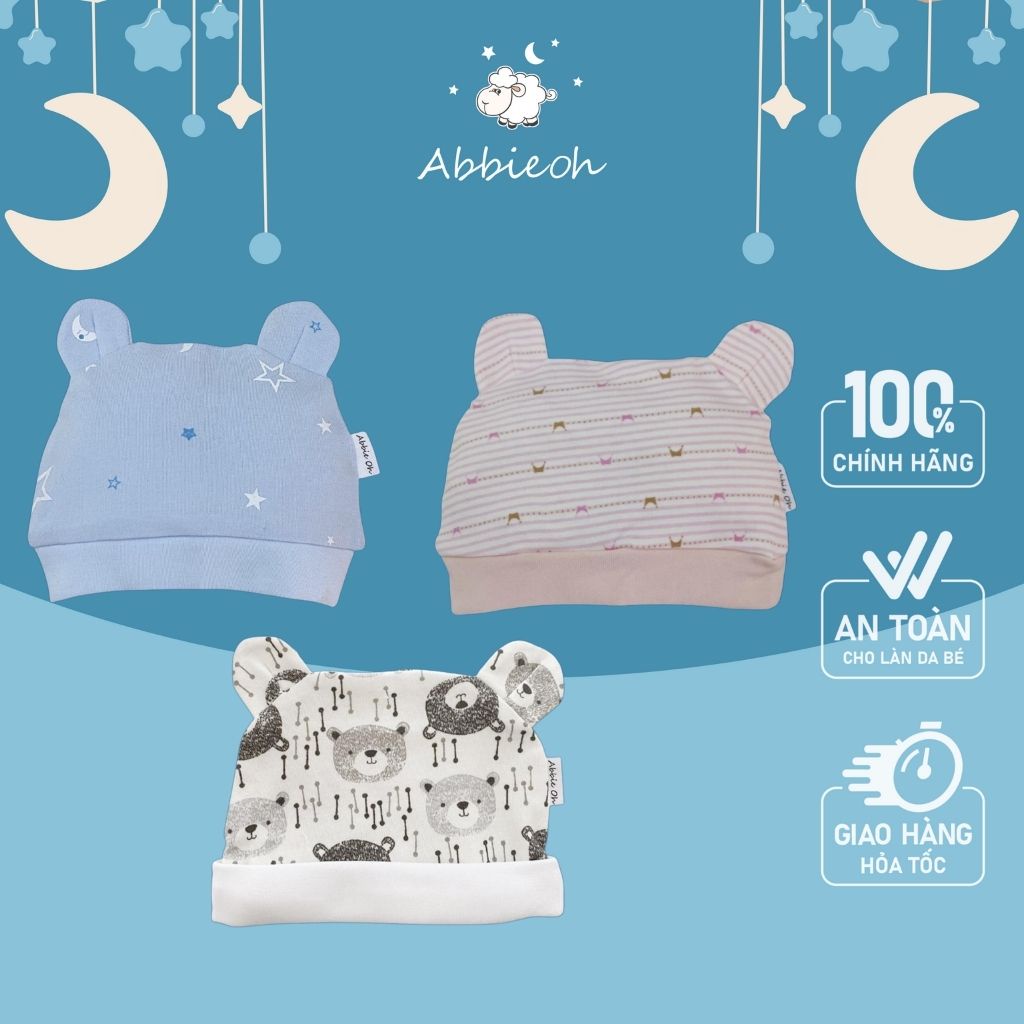 Mũ Mỏng Cho Bé Sơ Sinh ABBIEOH MU011
