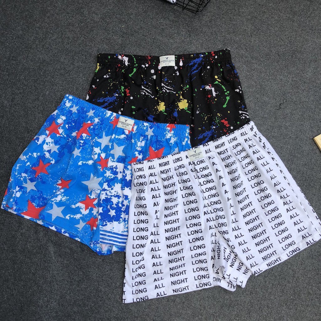 Quần Đùi Nam Nữ, 100% Cotton, Mặc Ngủ/Ở Nhà.
